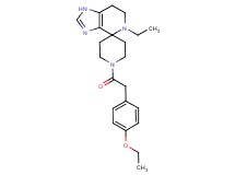 1'-[(4-ethoxyphenyl)acetyl]-5-ethyl-1,5,6,7-tetrahydrospiro[imidazo[4,5-c]pyridine-4,4'-piperidine]