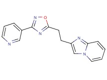 2-{2-[3-(3-pyridinyl)-1,2,4-oxadiazol-5-yl]ethyl}imidazo[1,2-a]pyridine