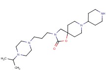 3-[3-(4-isopropyl-1-piperazinyl)propyl]-8-(4-piperidinyl)-1-oxa-3,8-diazaspiro[4.5]decan-2-one dihydrochloride
