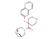 6-({4-[(1R*,5S*)-3,8-diazabicyclo[3.2.1]oct-3-ylcarbonyl]piperidin-4-yl}oxy)quinoline