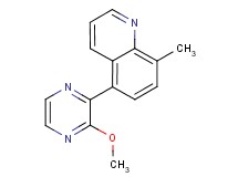 5-(3-methoxypyrazin-2-yl)-8-methylquinoline