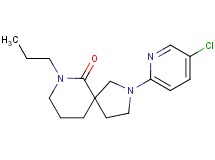 2-(5-chloropyridin-2-yl)-7-propyl-2,7-diazaspiro[4.5]decan-6-one