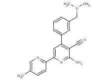 6-amino-4-{3-[(dimethylamino)methyl]phenyl}-5'-methyl-2,2'-bipyridine-5-carbonitrile