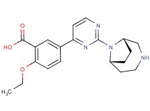 5-{2-[rel-(1S,6R)-3,9-diazabicyclo[4.2.1]non-9-yl]-4-pyrimidinyl}-2-ethoxybenzoic acid dihydrochloride