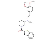 1-(1-benzothien-2-ylcarbonyl)-N-[2-(3,4-dimethoxyphenyl)ethyl]-N-methyl-3-piperidinamine