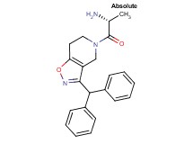 (2R)-1-[3-(diphenylmethyl)-6,7-dihydroisoxazolo[4,5-c]pyridin-5(4H)-yl]-1-oxopropan-2-amine