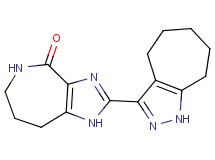 2-(1,4,5,6,7,8-hexahydrocyclohepta[c]pyrazol-3-yl)-5,6,7,8-tetrahydroimidazo[4,5-c]azepin-4(1H)-one