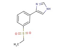 4-[3-(ethylsulfonyl)phenyl]-1H-imidazole