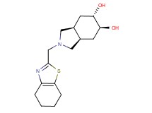 (3aR*,5S*,6S*,7aS*)-2-(4,5,6,7-tetrahydro-1,3-benzothiazol-2-ylmethyl)octahydro-1H-isoindole-5,6-diol