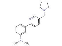 N,N-dimethyl-3-[5-(pyrrolidin-1-ylmethyl)pyridin-2-yl]aniline