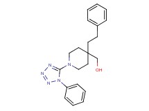 [4-(2-phenylethyl)-1-(1-phenyl-1H-tetrazol-5-yl)piperidin-4-yl]methanol