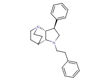 (2R*,3S*,6R*)-3-phenyl-5-(2-phenylethyl)-1,5-diazatricyclo[5.2.2.0~2,6~]undecane