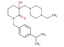 3-[(4-ethyl-1-piperazinyl)methyl]-3-hydroxy-1-(4-isopropylbenzyl)-2-piperidinone