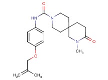 2-methyl-N-{4-[(2-methylprop-2-en-1-yl)oxy]phenyl}-3-oxo-2,9-diazaspiro[5.5]undecane-9-carboxamide
