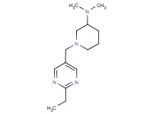 1-[(2-ethylpyrimidin-5-yl)methyl]-N,N-dimethylpiperidin-3-amine