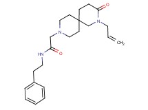 2-(2-allyl-3-oxo-2,9-diazaspiro[5.5]undec-9-yl)-N-(2-phenylethyl)acetamide