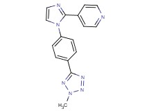 4-{1-[4-(2-methyl-2H-tetrazol-5-yl)phenyl]-1H-imidazol-2-yl}pyridine
