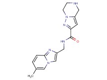 N-[(6-methylimidazo[1,2-a]pyridin-2-yl)methyl]-4,5,6,7-tetrahydropyrazolo[1,5-a]pyrazine-2-carboxamide dihydrochloride