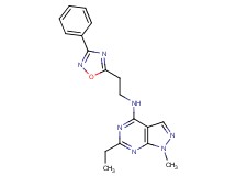 6-ethyl-1-methyl-N-[2-(3-phenyl-1,2,4-oxadiazol-5-yl)ethyl]-1H-pyrazolo[3,4-d]pyrimidin-4-amine