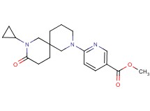 methyl 6-(8-cyclopropyl-9-oxo-2,8-diazaspiro[5.5]undec-2-yl)nicotinate