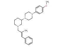 1-(4-methoxyphenyl)-4-{1-[(2E)-2-methyl-3-phenyl-2-propen-1-yl]-3-piperidinyl}piperazine