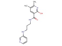 2-hydroxy-5,6-dimethyl-N-[3-(3-pyridinylamino)propyl]nicotinamide