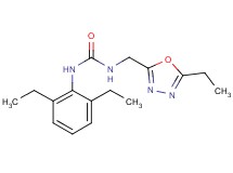 N-(2,6-diethylphenyl)-N'-[(5-ethyl-1,3,4-oxadiazol-2-yl)methyl]urea