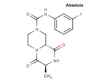 (7S,9aR)-N-(3-fluorophenyl)-7-methyl-6,9-dioxooctahydro-2H-pyrazino[1,2-a]pyrazine-2-carboxamide