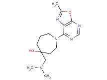 4-[(dimethylamino)methyl]-1-(2-methyl[1,3]oxazolo[5,4-d]pyrimidin-7-yl)azepan-4-ol