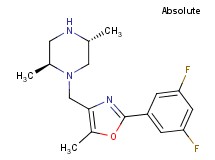 (2S,5R)-1-{[2-(3,5-difluorophenyl)-5-methyl-1,3-oxazol-4-yl]methyl}-2,5-dimethylpiperazine hydrochloride