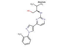 (2R)-3-methyl-2-({4-[1-(2-methylphenyl)-1H-pyrazol-4-yl]pyrimidin-2-yl}amino)butan-1-ol