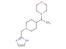 4-{1-[1-(1H-imidazol-2-ylmethyl)-4-piperidinyl]ethyl}morpholine