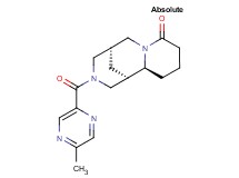 (5R,11aS)-3-[(5-methylpyrazin-2-yl)carbonyl]decahydro-8H-1,5-methanopyrido[1,2-a][1,5]diazocin-8-one