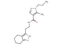 5-methyl-1-propyl-N-[2-(4,5,6,7-tetrahydro-2H-indazol-3-yl)ethyl]-1H-pyrazole-4-carboxamide