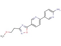 5-[3-(2-methoxyethyl)-1,2,4-oxadiazol-5-yl]-2,3'-bipyridin-6'-amine