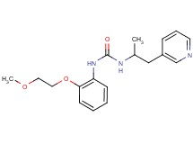 N-[2-(2-methoxyethoxy)phenyl]-N'-(1-methyl-2-pyridin-3-ylethyl)urea