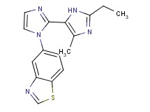 1-(1,3-benzothiazol-5-yl)-2'-ethyl-5'-methyl-1H,3'H-2,4'-biimidazole