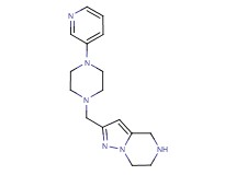 2-{[4-(3-pyridinyl)-1-piperazinyl]methyl}-4,5,6,7-tetrahydropyrazolo[1,5-a]pyrazine dihydrochloride
