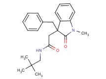 2-(3-benzyl-1-methyl-2-oxo-2,3-dihydro-1H-indol-3-yl)-N-(2,2-dimethylpropyl)acetamide