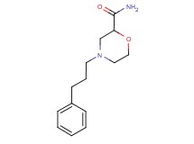 4-(3-phenylpropyl)morpholine-2-carboxamide
