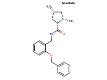 (2S,4S)-4-amino-N-[2-(benzyloxy)benzyl]-1-methylpyrrolidine-2-carboxamide