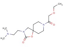 3-[2-(dimethylamino)ethyl]-8-(ethoxyacetyl)-1-oxa-3,8-diazaspiro[4.5]decan-2-one
