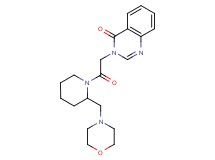 3-{2-[2-(4-morpholinylmethyl)-1-piperidinyl]-2-oxoethyl}-4(3H)-quinazolinone
