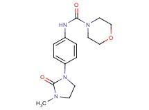N-[4-(3-methyl-2-oxoimidazolidin-1-yl)phenyl]morpholine-4-carboxamide