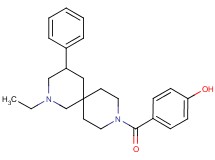 4-[(2-ethyl-4-phenyl-2,9-diazaspiro[5.5]undec-9-yl)carbonyl]phenol