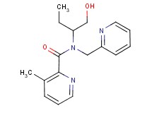 N-[1-(hydroxymethyl)propyl]-3-methyl-N-(pyridin-2-ylmethyl)pyridine-2-carboxamide