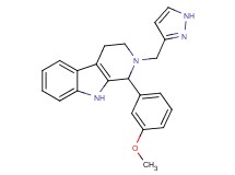 1-(3-methoxyphenyl)-2-(1H-pyrazol-3-ylmethyl)-2,3,4,9-tetrahydro-1H-beta-carboline