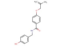 N-(4-hydroxybenzyl)-4-[(2-methylprop-2-en-1-yl)oxy]benzamide