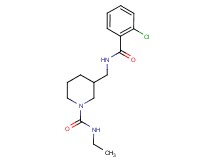 3-{[(2-chlorobenzoyl)amino]methyl}-N-ethyl-1-piperidinecarboxamide