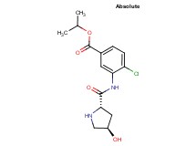 isopropyl 4-chloro-3-{[(4R)-4-hydroxy-L-prolyl]amino}benzoate hydrochloride